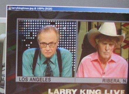 Din IUmus and Larry King